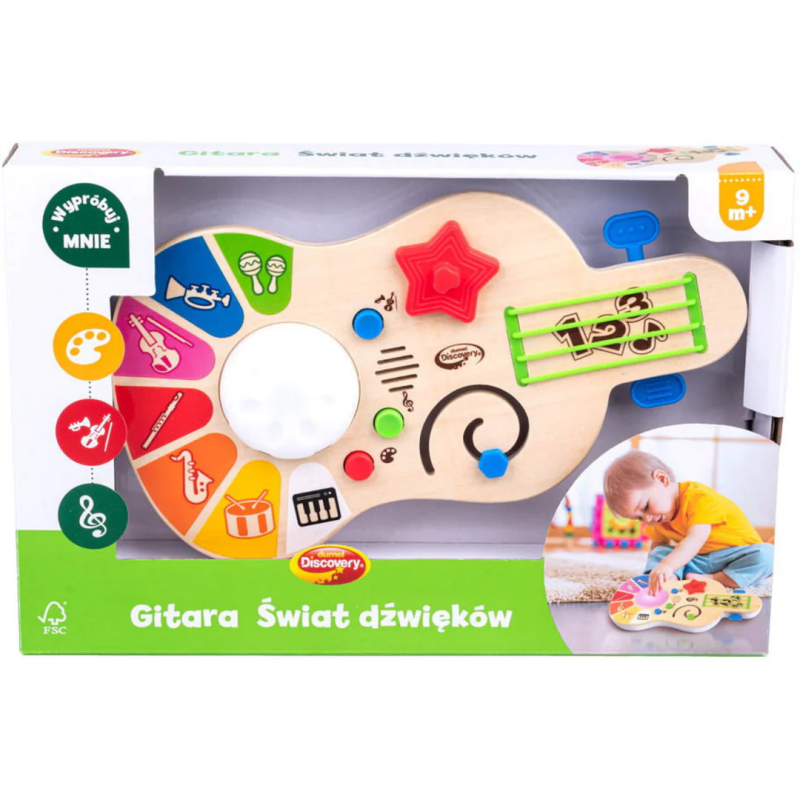 Gitara Świat Dźwięków Instrumenty Dummel Discavery