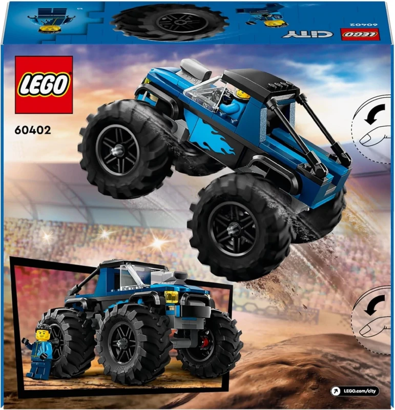 Lego Niebieski monster truck 60402