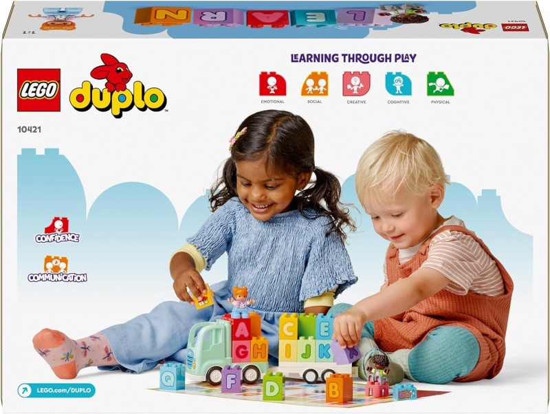 Ciężarówka z alfabetem Lego Duplo 10421