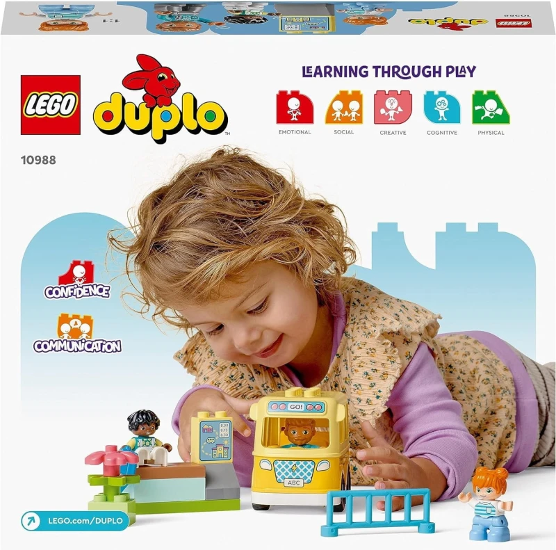 Przejażdżka autobusem Lego Duplo 10988
