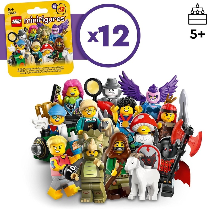 Saszetka z Figurką Lego Minifigures 1 szt. – seria 25