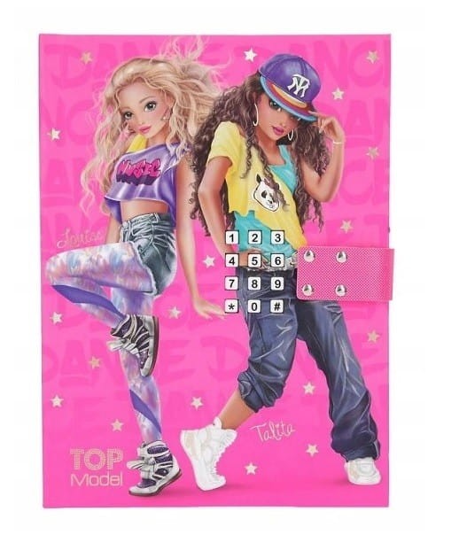 Grający Pamiętnik na Kod Dance - Top Model