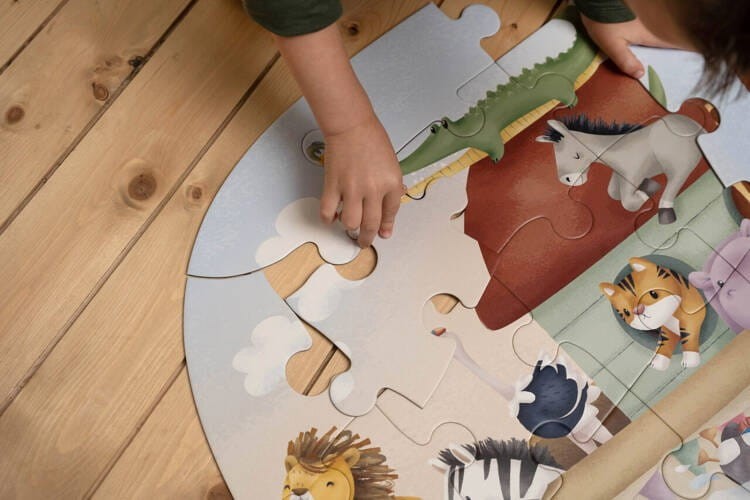 Arka Noego puzzle XXL Little Dutch