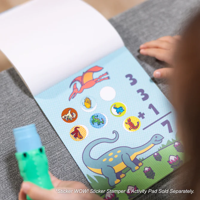 Zestaw 300 naklejek uzupełniających Sticker WOW Dinozaur Melissa & Doug