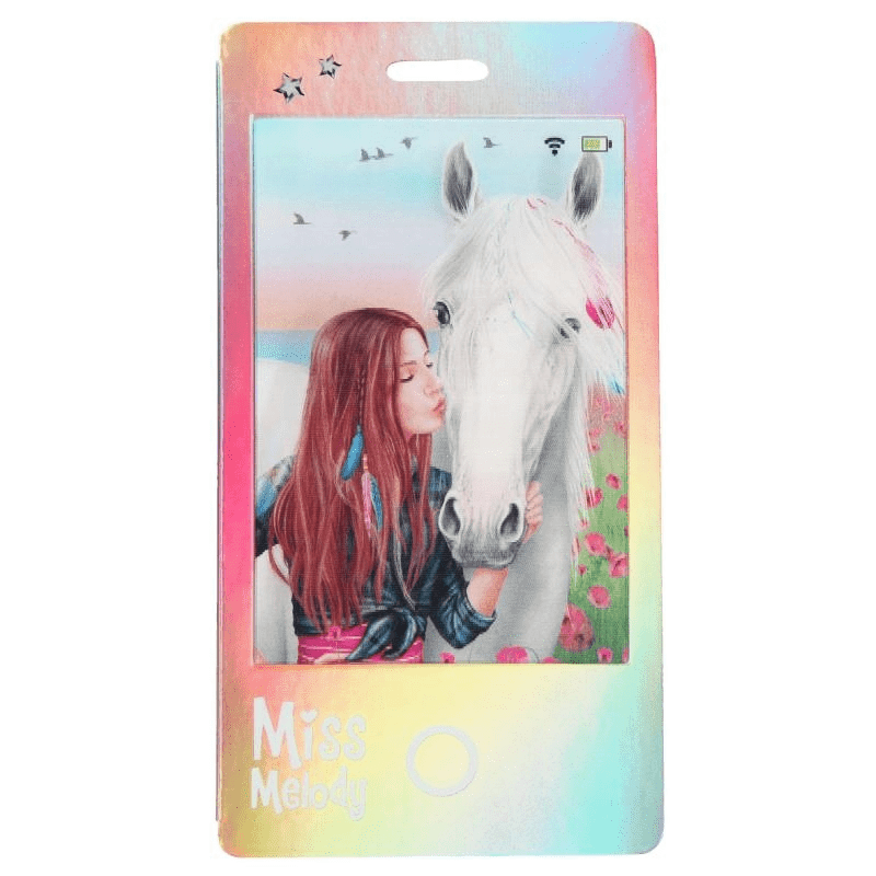 Notesik Telefon z Koniem Smartfon - Miss Melody