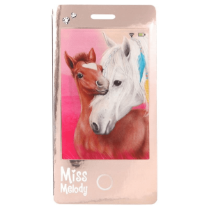 Notesik w Kształcie Telefonu Konie - Miss Melody