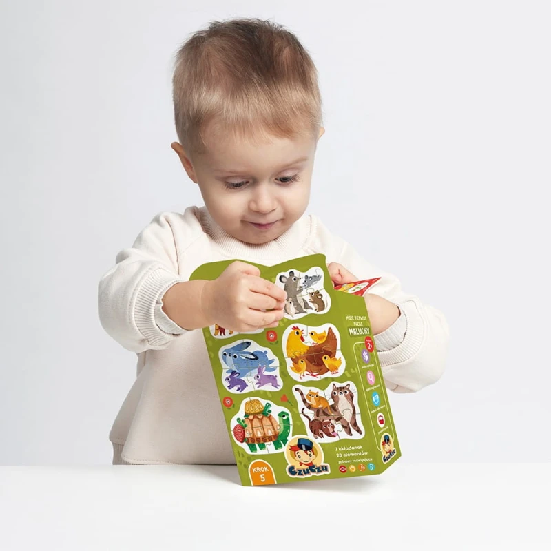 Moje pierwsze puzzle Maluchy CzuCzu