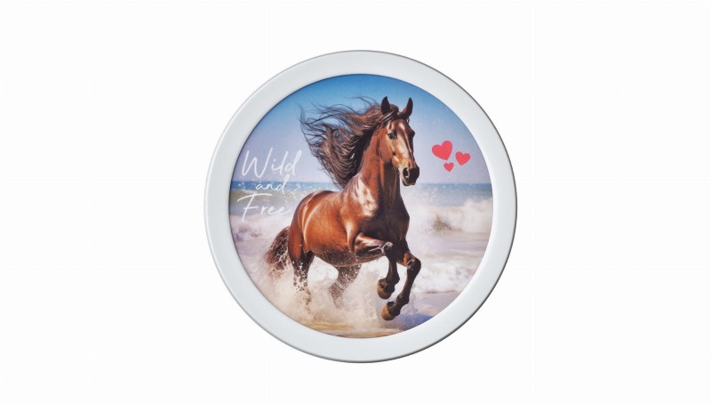 Pojemnik na owoce z widelczykiem 300 ml konie Campus Mepal