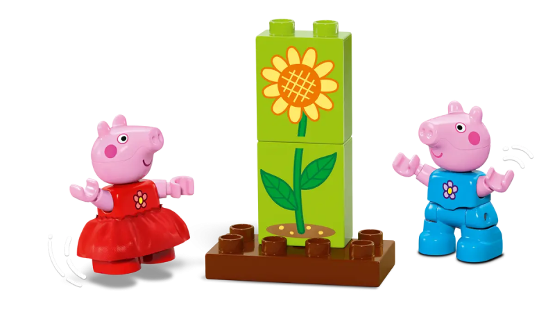 Lego Duplo Świnka Peppa Ogród i domek na drzewie 10431
