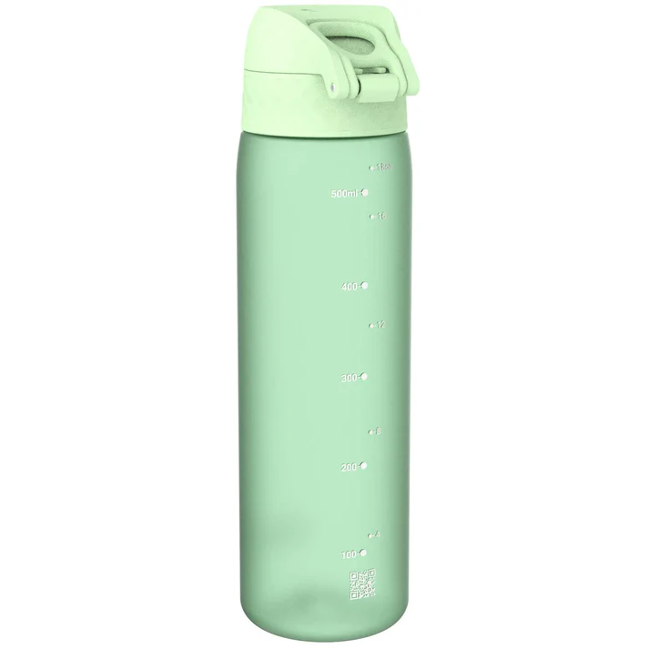 Bidon z Miarą Poziomu ION8 zielony 500 ml