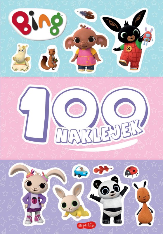 Bing. 100 naklejek. Książeczka z naklejkami i zadaniami
