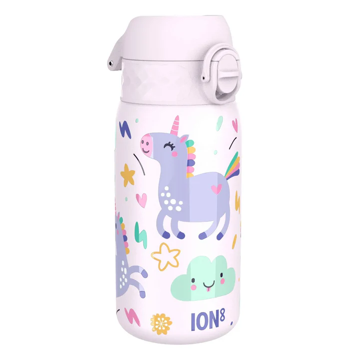 ION8 Bidon ze stali nierdzewnej Jednorożce 400 ml