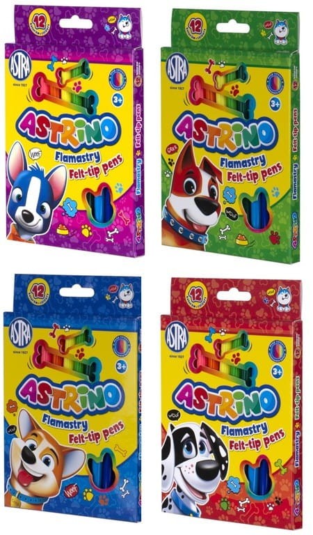 Wyprawka szkolna artykuły plastyczne i papiernicze 20 elem.