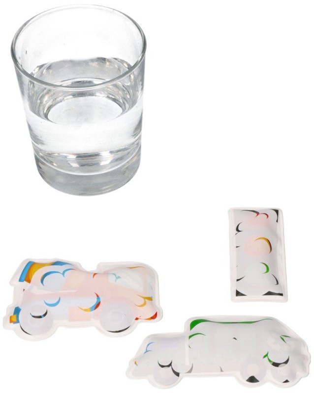 Naklejki do wanny zmieniające kolor pojazdy Buddy & Barney