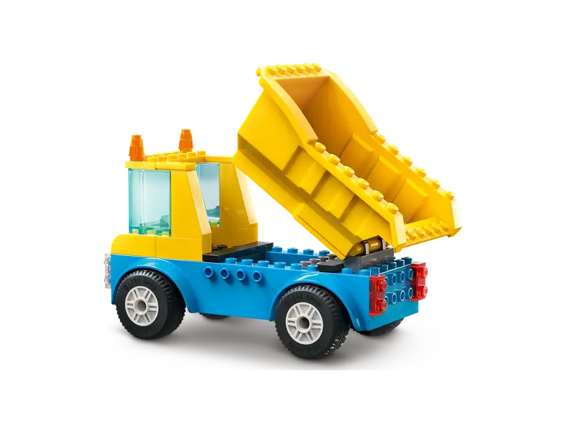 Lego 60391 Ciężarówki i dźwig z kulą wyburzeniową
