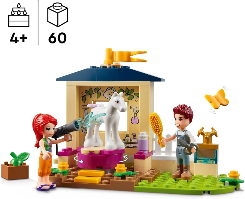 Kąpiel dla kucyków w stajni Lego  Friends 41696