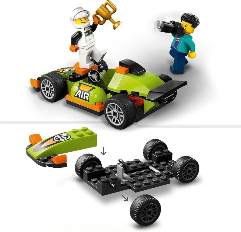Lego 60399 Zielony samochód wyścigowy