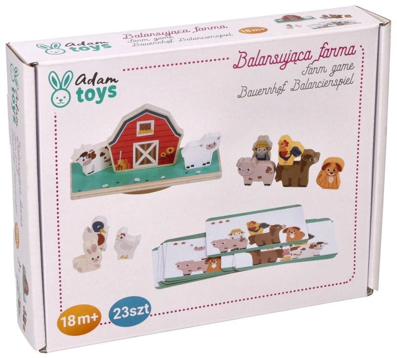 Balansująca farma gra zręcznościowa Adam Toys