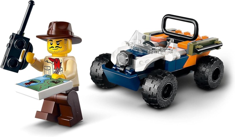Lego 60424 Quad badacza dżungli z pandą czerwoną