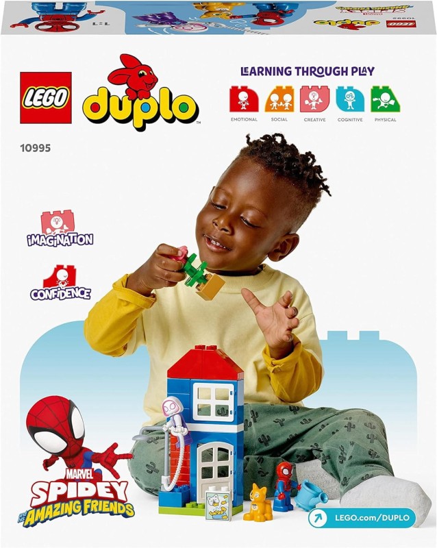 Lego duplo Spider-Man zabawa w dom 10995
