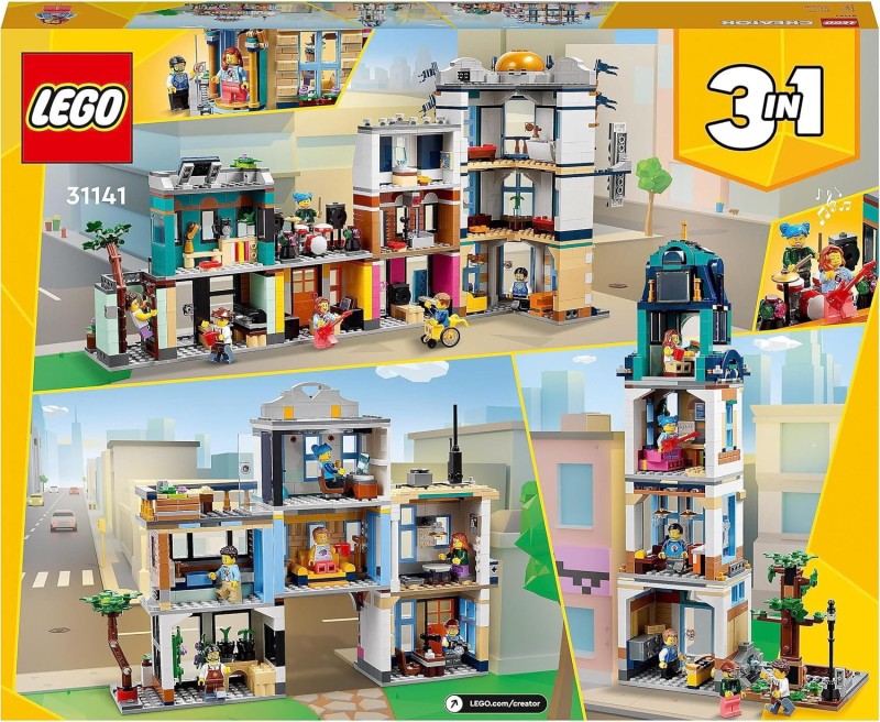 Lego  Creator 3 w 1 Główna ulica 31141