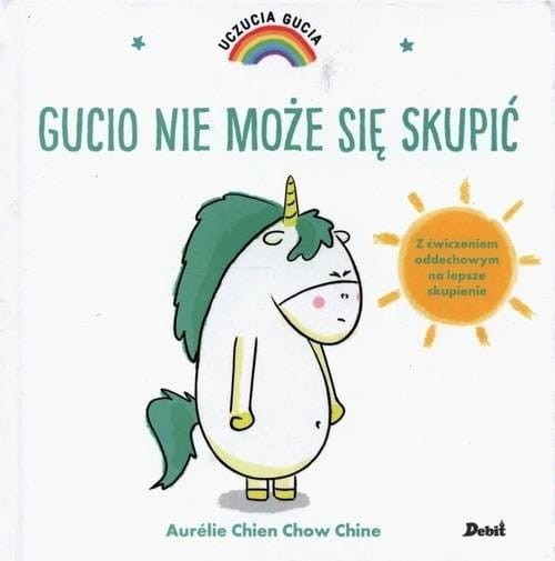 Gucio nie może się skupić. Uczucia Gucia + ćwiczenia oddechowe