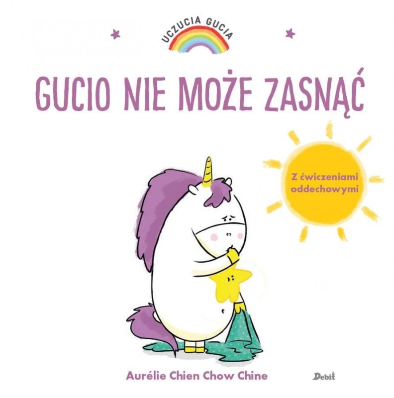Gucio nie może zasnąć. Uczucia Gucia + ćwiczenia oddechowe