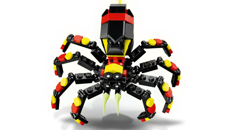 Lego Creator Dzikie zwierzęta: niezwykły pająk skorpion wąż 31159