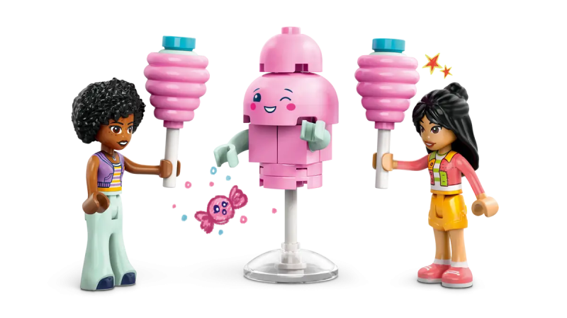 Lego Friends 42643 Stoisko z watą cukrową i skuter