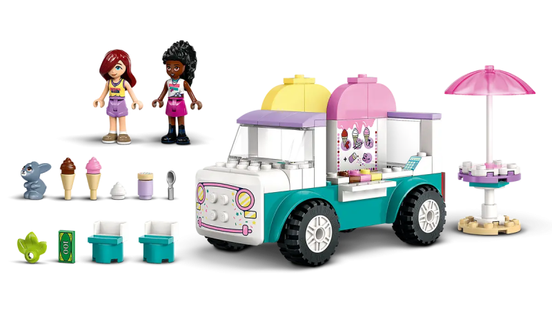 Lego Friends 42644 Furgonetka z lodami w mieście Heartlake