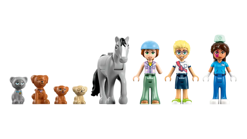 Lego Friends 42651 Koń i lecznica dla zwierząt