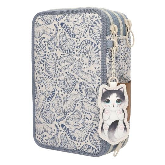 Piórnik szkolny TOPModel potrójny z wyposażeniem Lat Love