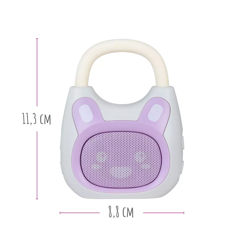Alilo głośnik Bluetooth Pocket Bunny K1 fioletowy