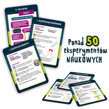 Elektryczność ponad 50 eksperymentów naukowych dla dzieci Lisciani
