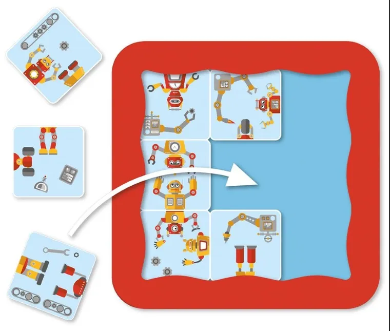Smart Games Robot Factory łamigłówki dla dzieci
