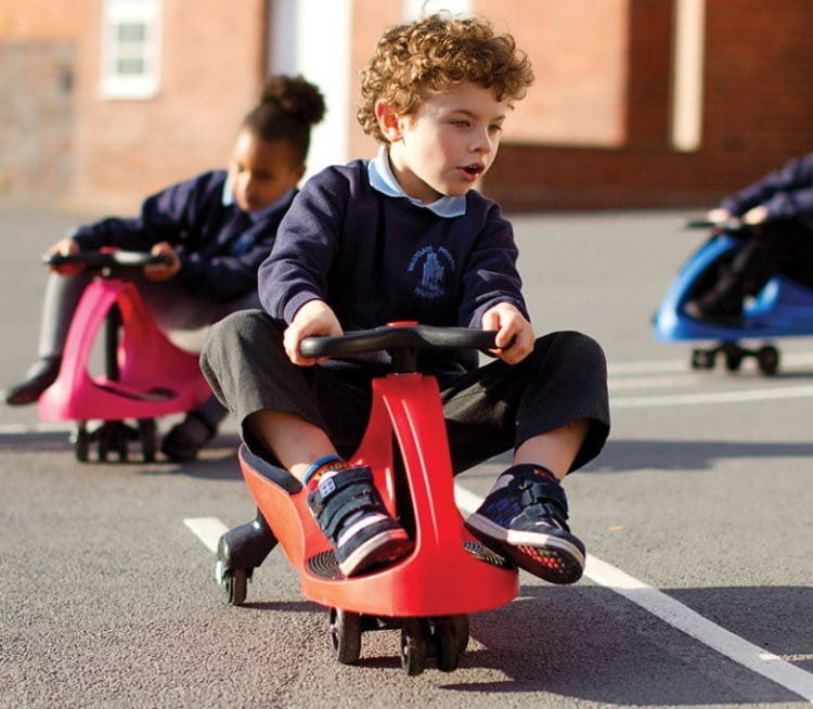 Didicar jeździk dla dzieci samonapędzający się różowy