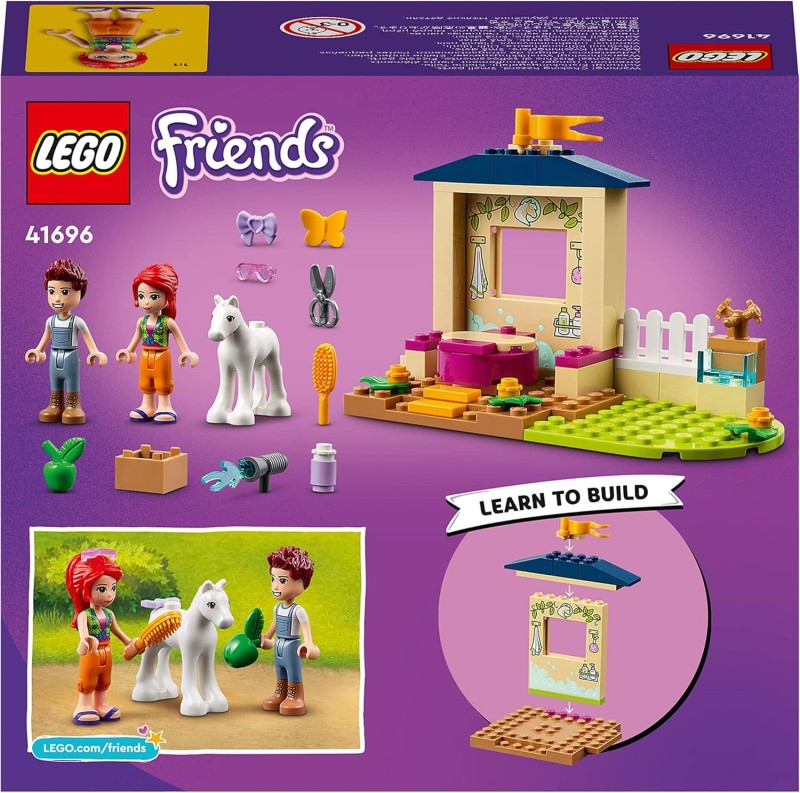 Kąpiel dla kucyków w stajni Lego  Friends 41696