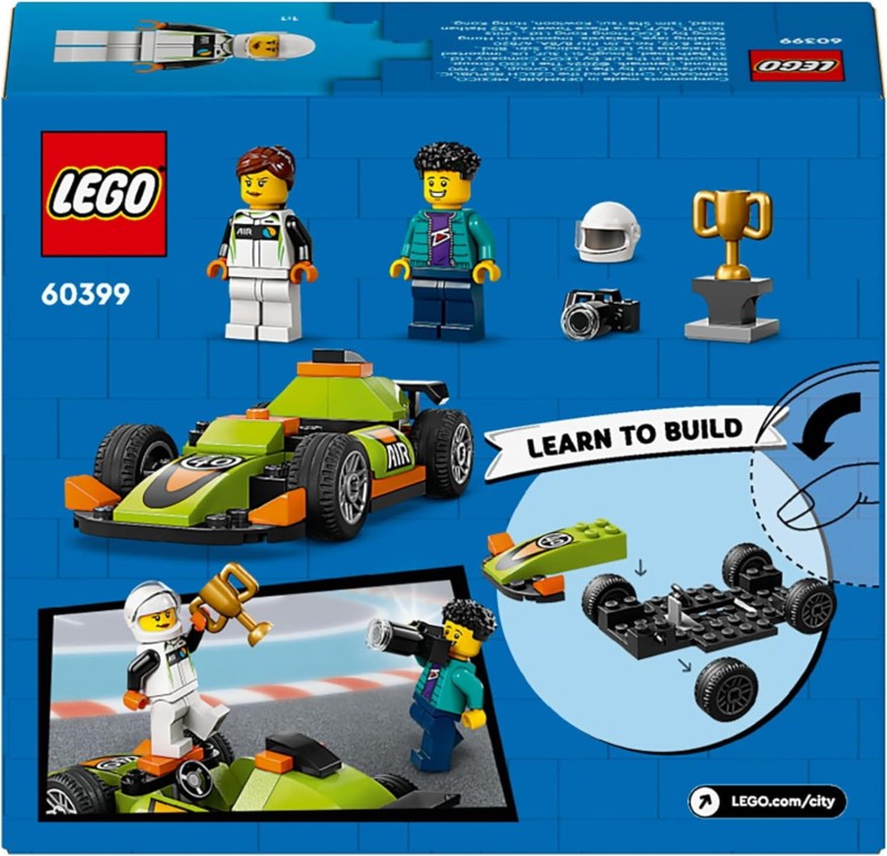 Lego 60399 Zielony samochód wyścigowy