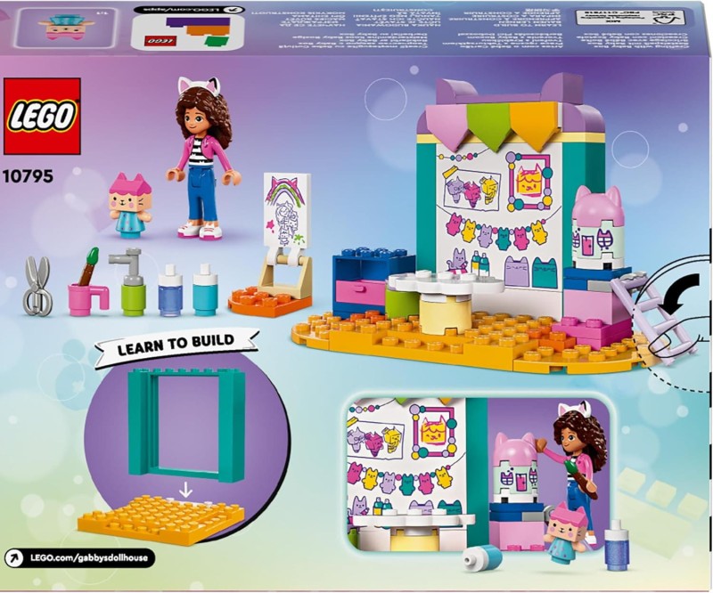 Lego Prace ręczne z Tekturzątkiem Koci domek Gabi 10795