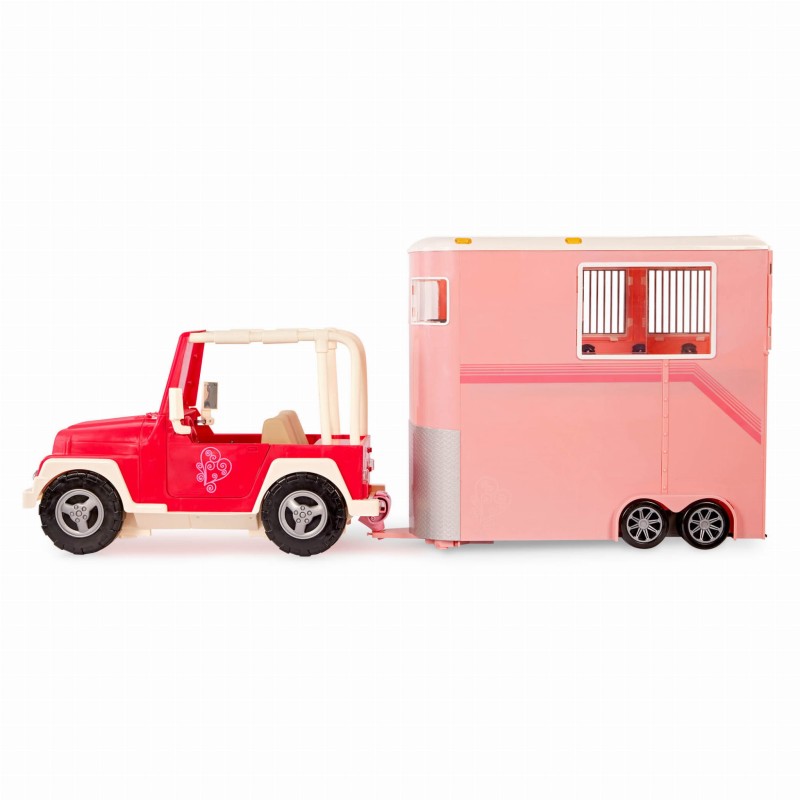 Przyczepa do przewozu koni Horse  Trailer Our Generation