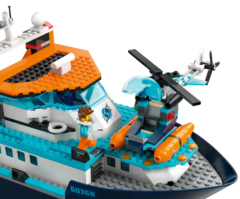 Lego 60368 Łódź badacza Arktyki
