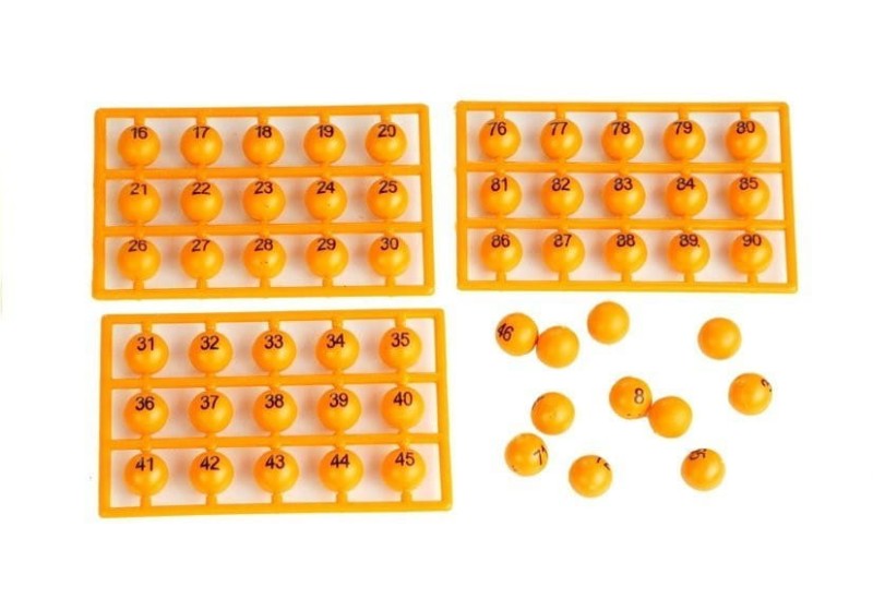 Gra Bingo Lotto maszyna losująca z piłeczkami Leantoys