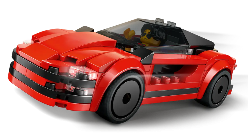 Lego City 60448 Czerwony samochód sportowy