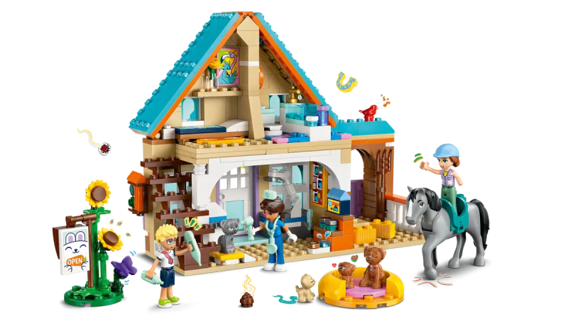 Lego Friends 42651 Koń i lecznica dla zwierząt