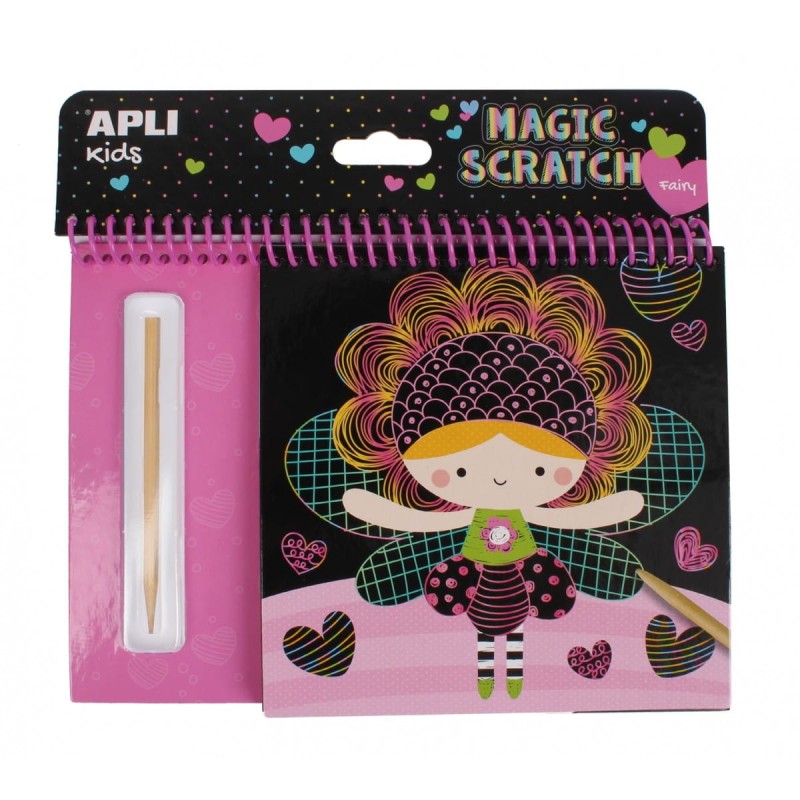 Notes wydrapywanki Wróżki - Apli Kids