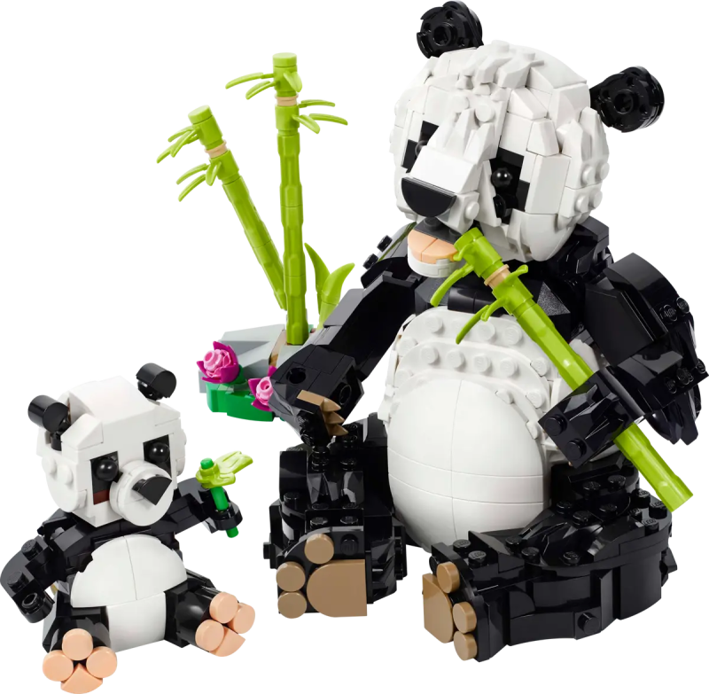 Lego Creator 3w1 Dzikie zwierzęta: rodzina pand 31165