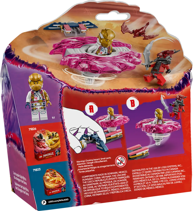 Lego NINJAGO 71824 Smoczy spinner Spinjitzu Sory