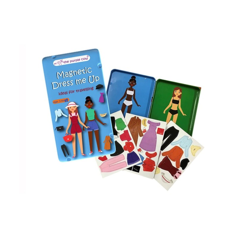 Układanka magnetyczna Dress me up - The Purple Cow