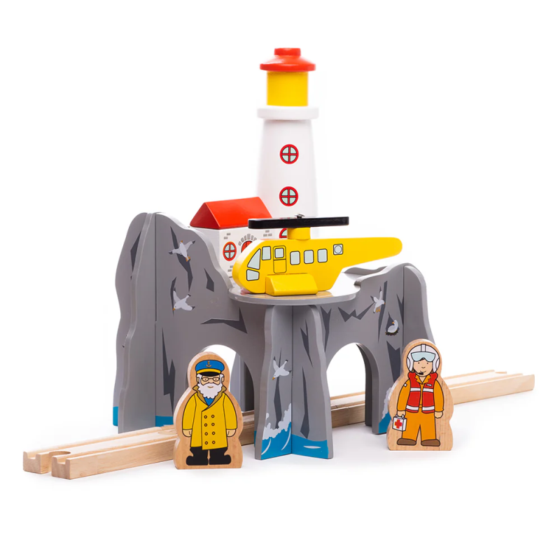 Latarnia Morska z tunelem kolejowym Bigjigs Rail