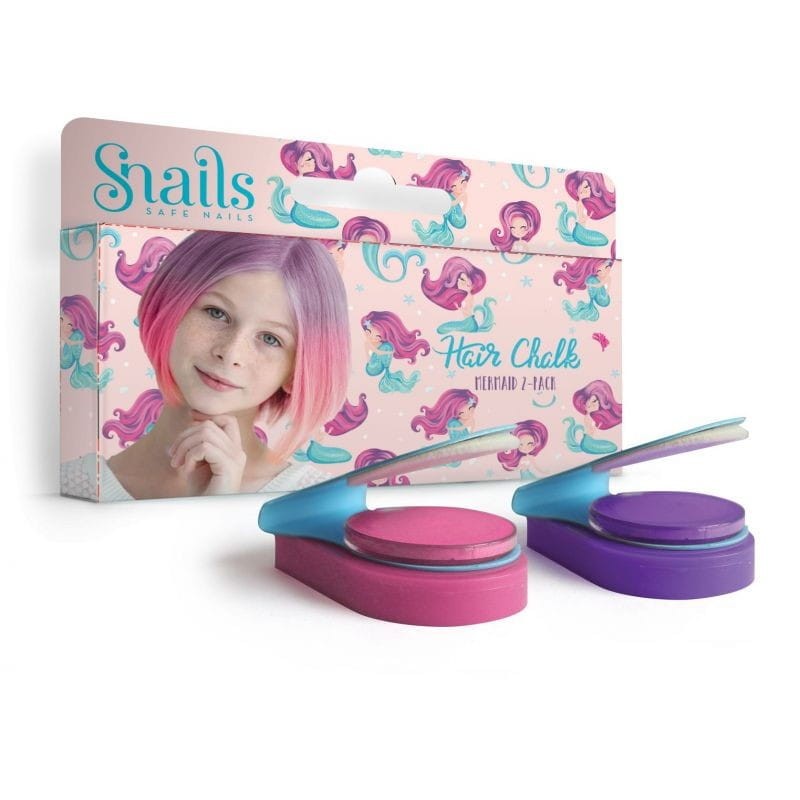 Zmywalna kreda do włosów Hair Chalk Mermaid - Snails